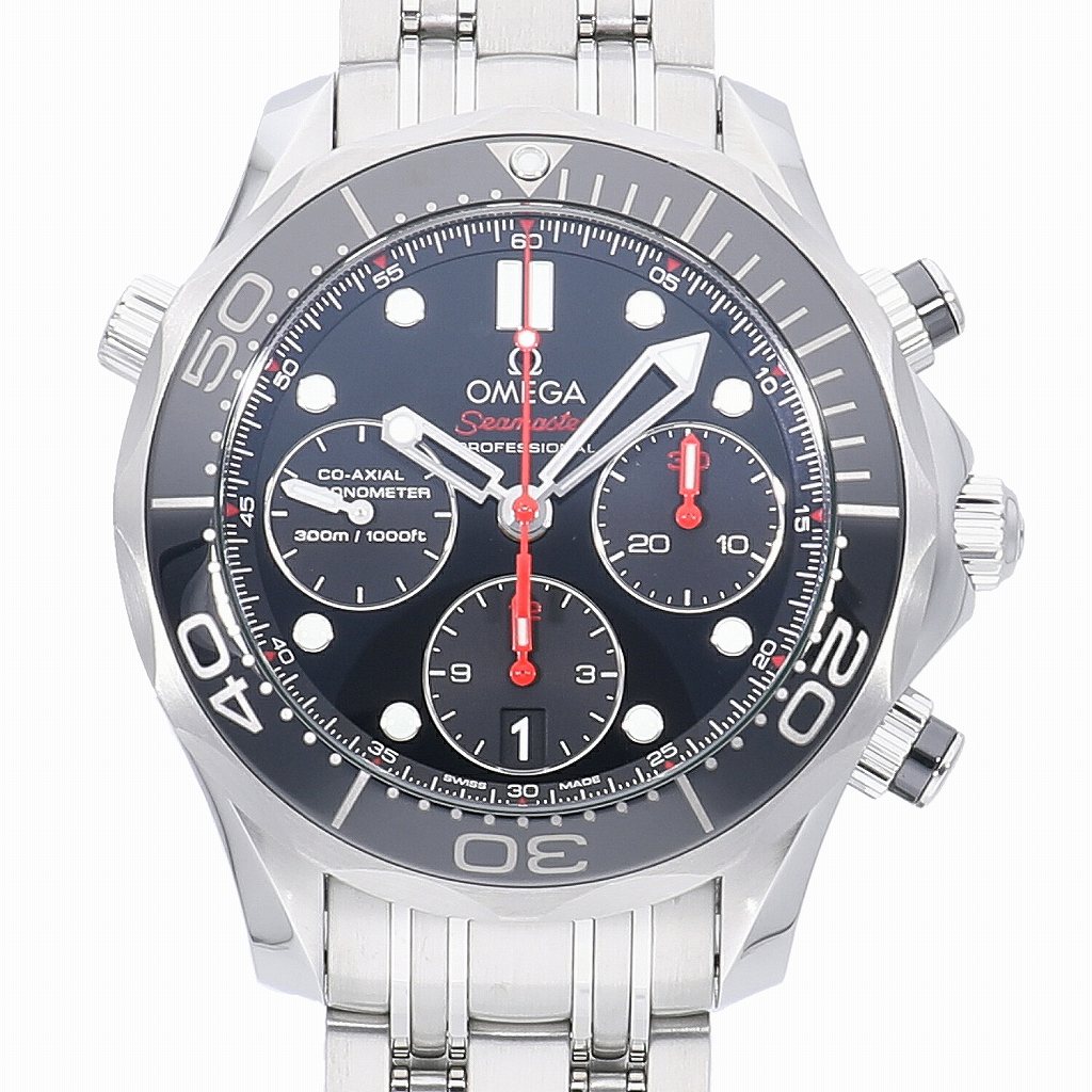 [未使用]オメガ シーマスター ダイバー300m コーアクシャル クロノグラフ 212.30.42.50.01.001 メンズ