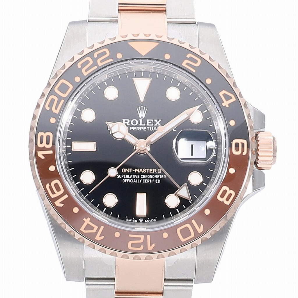[未使用]ロレックス GMTマスター II 126711CHNR メンズ
