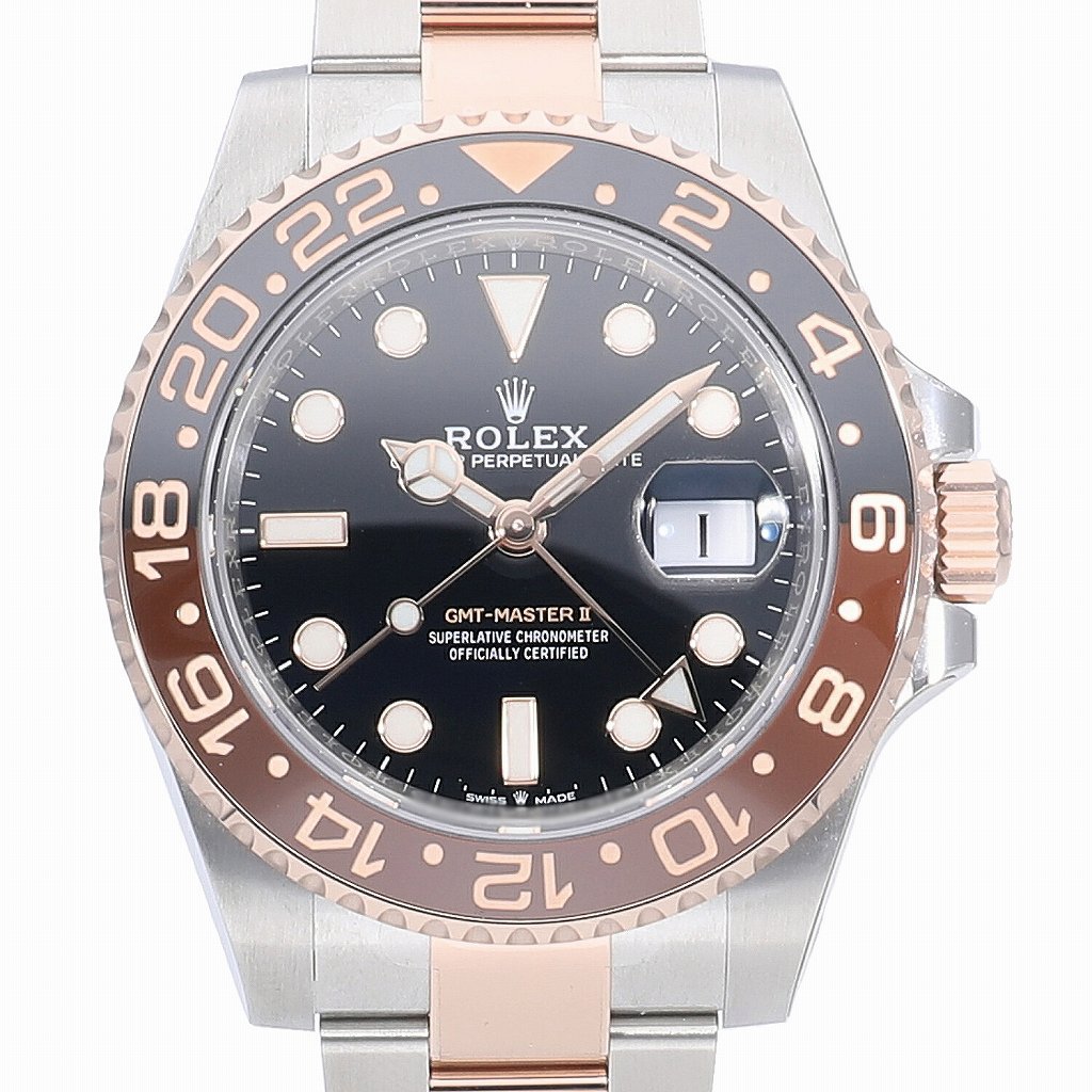 [未使用]ロレックス GMTマスター II 126711CHNR メンズ