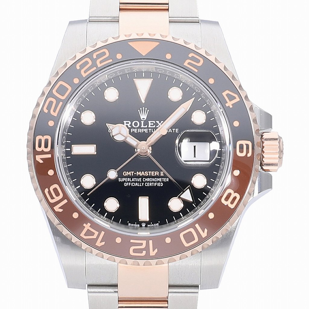 [未使用]ロレックス GMTマスター II 126711CHNR メンズ