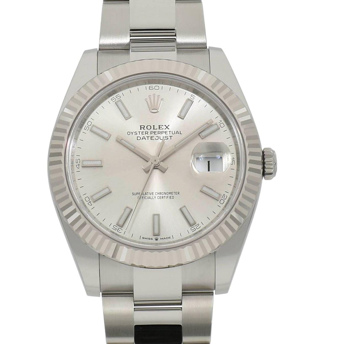 [新品]ロレックス デイトジャスト 41 126334 シルバー メンズ