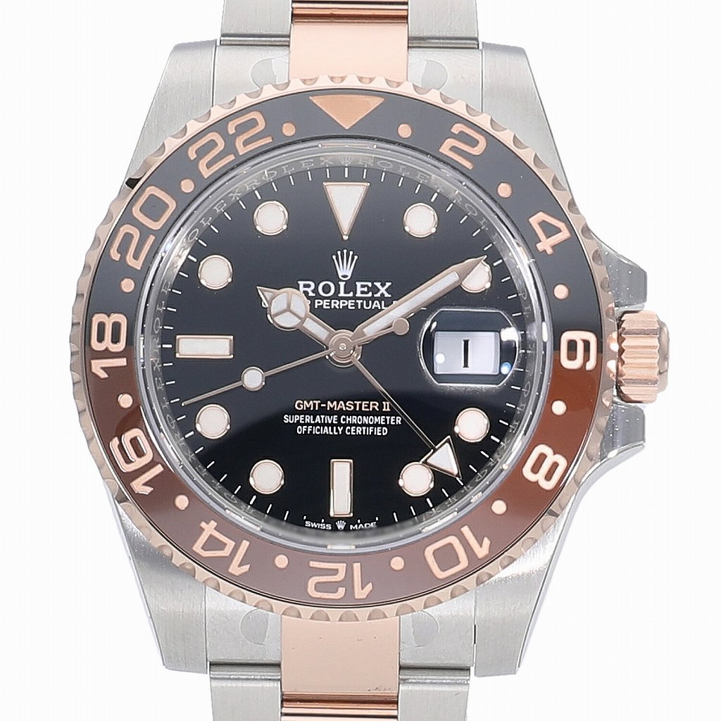 [未使用]ロレックス GMTマスター II 126711CHNR メンズ