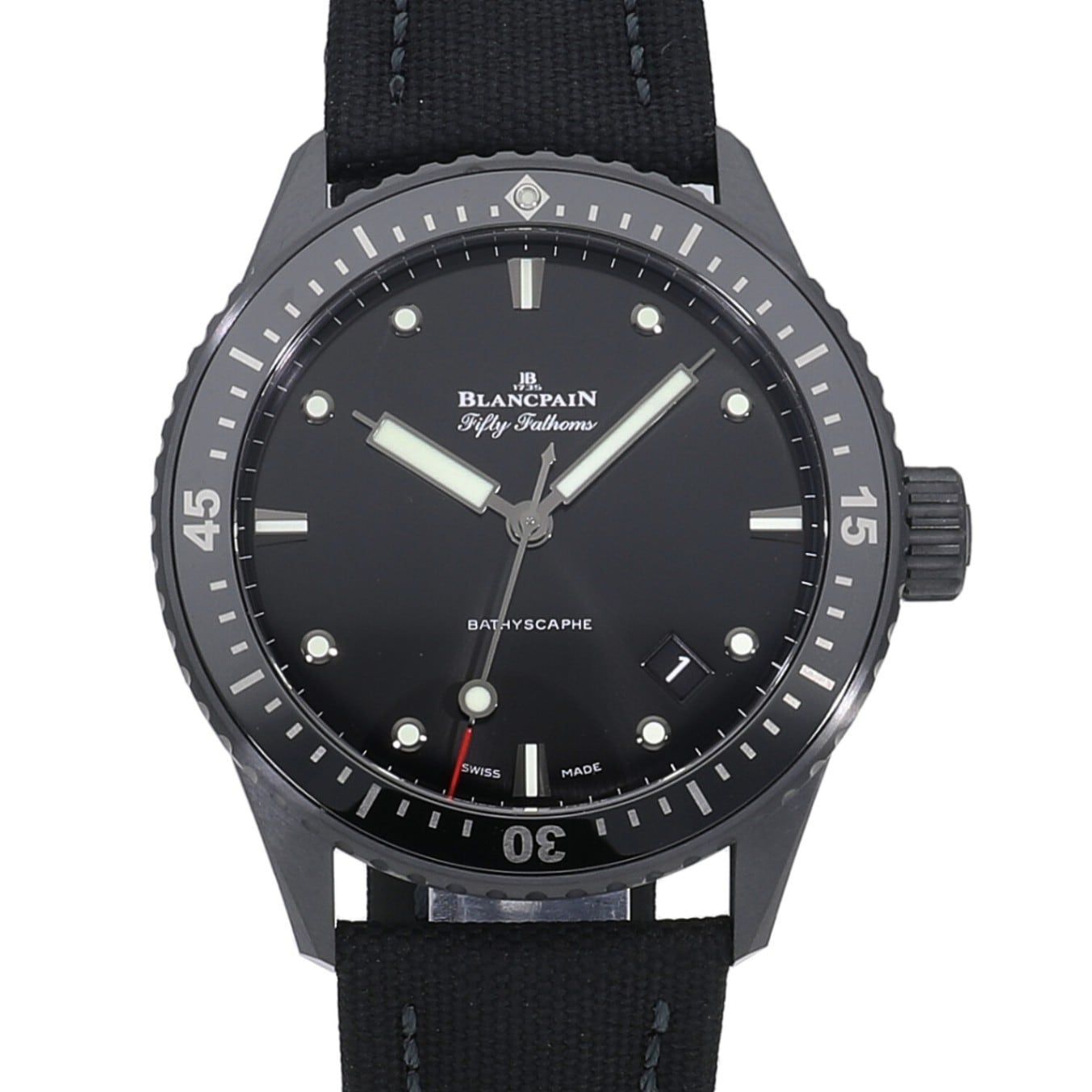 未使用Blancpain純正ストラップ／ブラック／手縫い仕様 未使用Blancpain純正ストラップ／ブラック／手縫い仕様