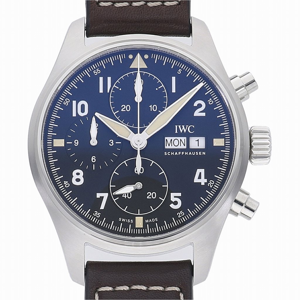 [中古]IWC パイロットウォッチ クロノグラフ スピットファイア IW387903 メンズ