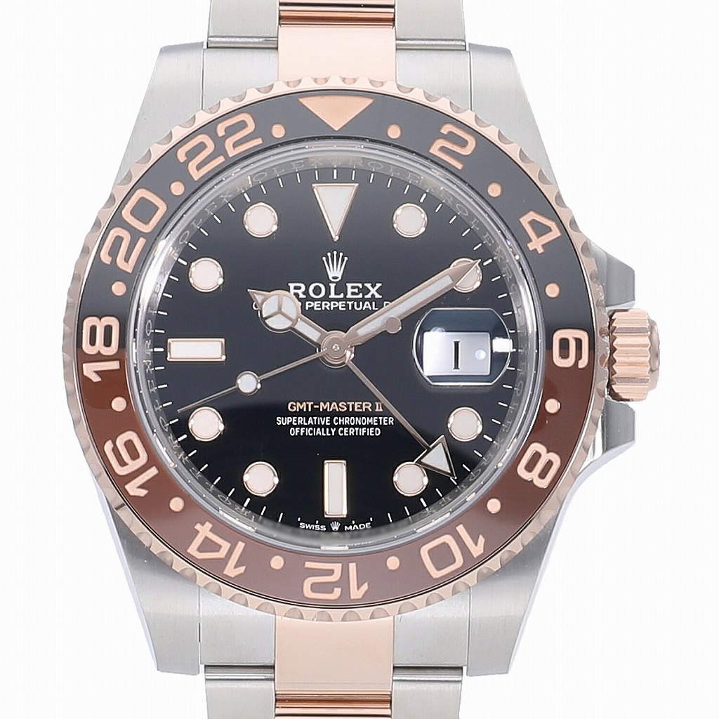 [未使用]ロレックス GMTマスター II 126711CHNR メンズ