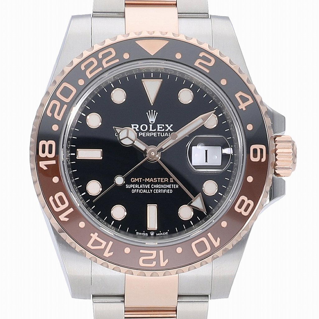 [未使用]ロレックス GMTマスター II 126711CHNR メンズ