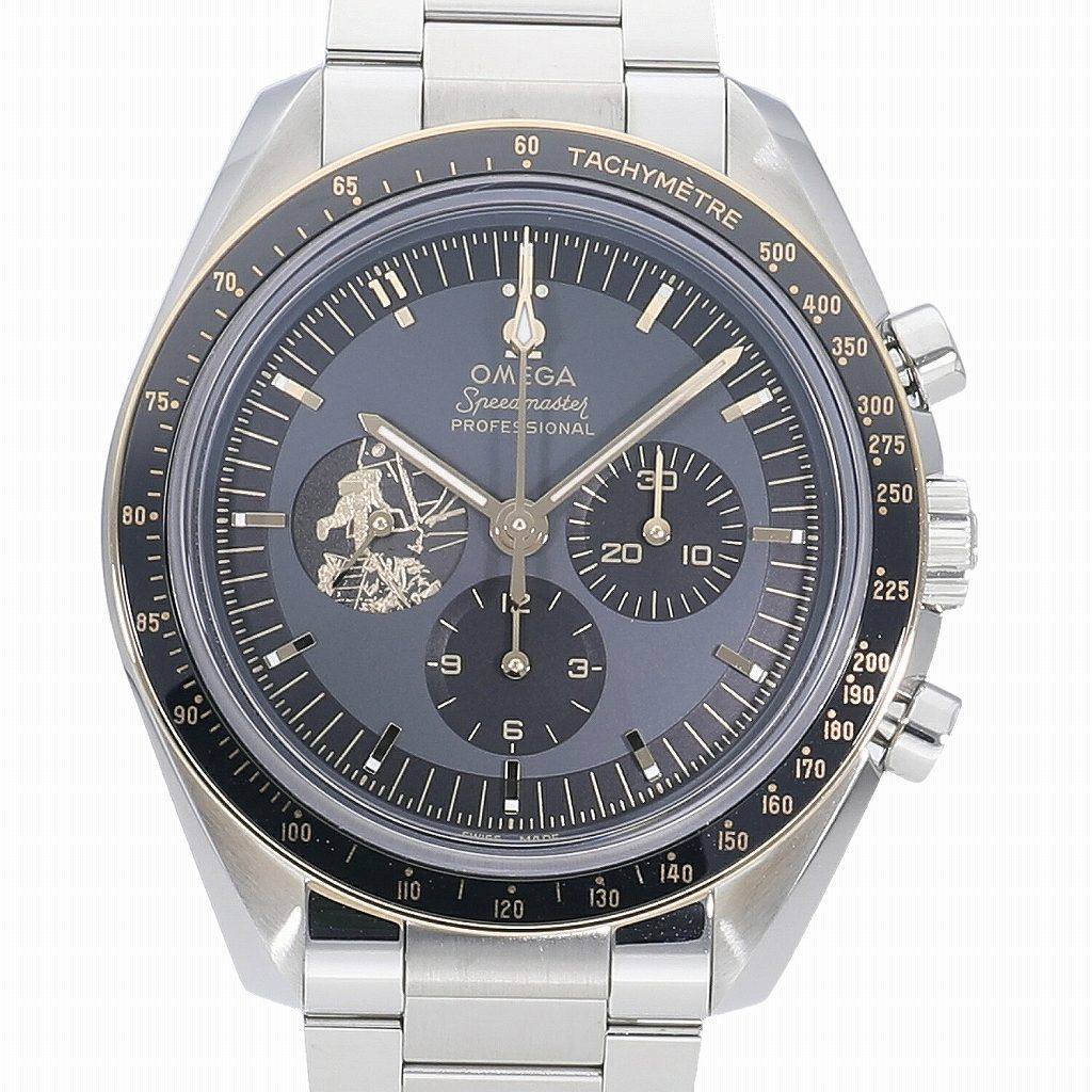 [未使用]オメガ スピードマスター ムーンウォッチ アポロ11号50周年記念 6969本限定 310.20.42.50.01.001 メンズ