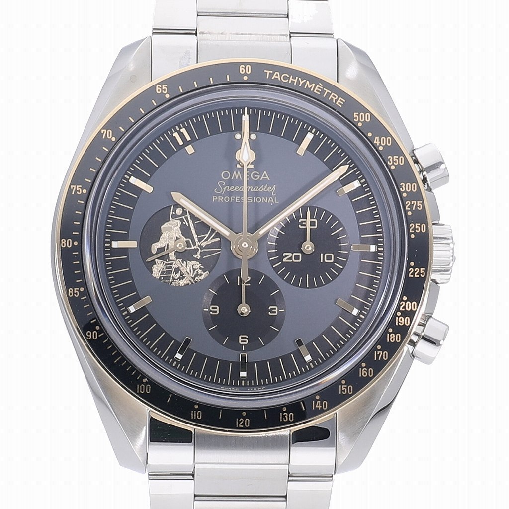 [未使用]オメガ スピードマスター ムーンウォッチ アポロ11号50周年記念 6969本限定 310.20.42.50.01.001 メンズ