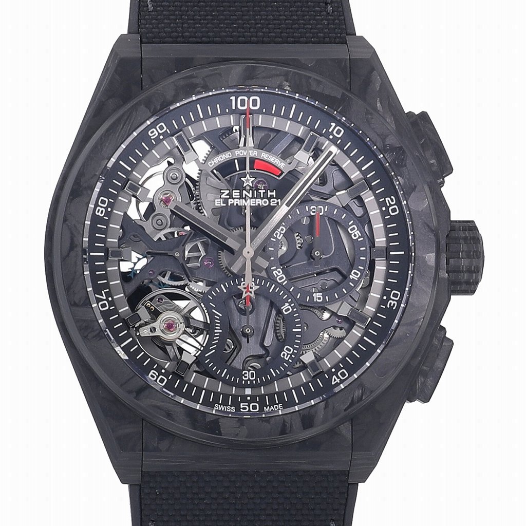 [新品]ゼニス デファイ エルプリメロ21 カーボン 10.9000.9004/96.R921 メンズ