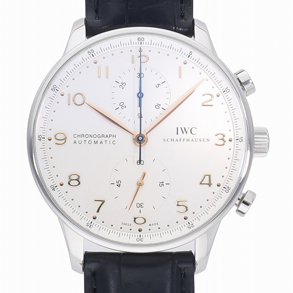 [中古]IWC ポルトギーゼ クロノグラフ 金針 IW371445 メンズ