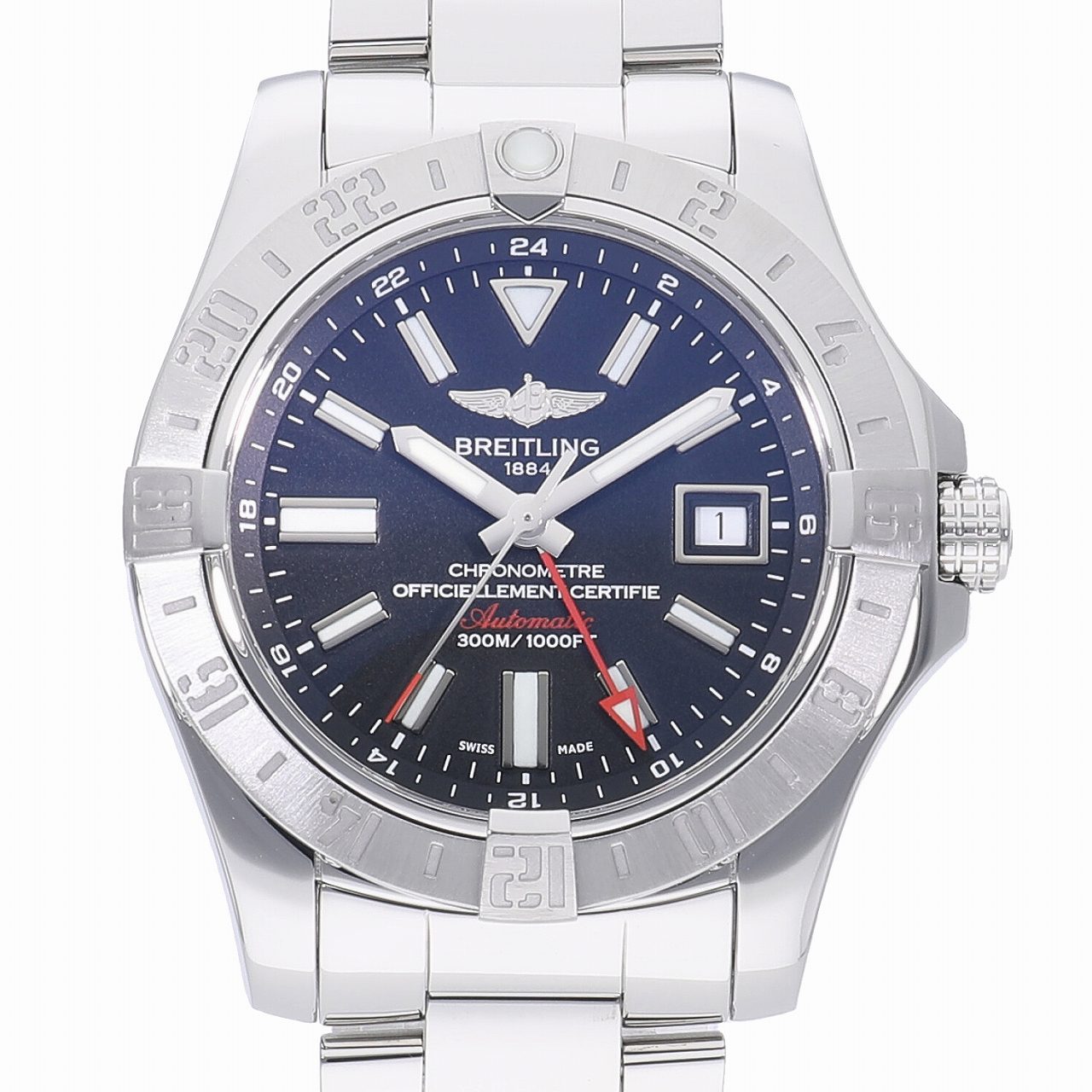 [中古]ブライトリング アベンジャーII GMT A329B35PSS メンズ