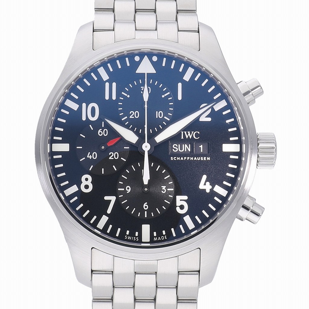 [中古]IWC パイロットウォッチ クロノグラフ IW377710 メンズ