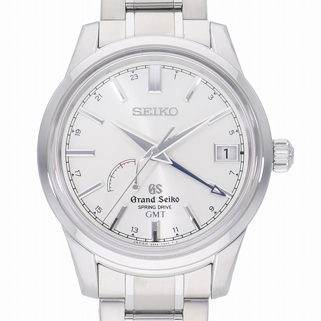 [中古]セイコー グランドセイコー パワーリザーブ・スプリングドライブ・GMT SBGE025 メンズ