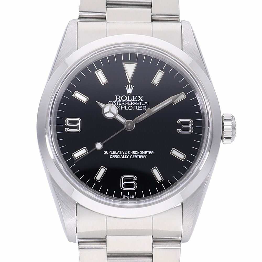 [中古]ロレックス エクスプローラーＩ スイスオンリー 14270 メンズ