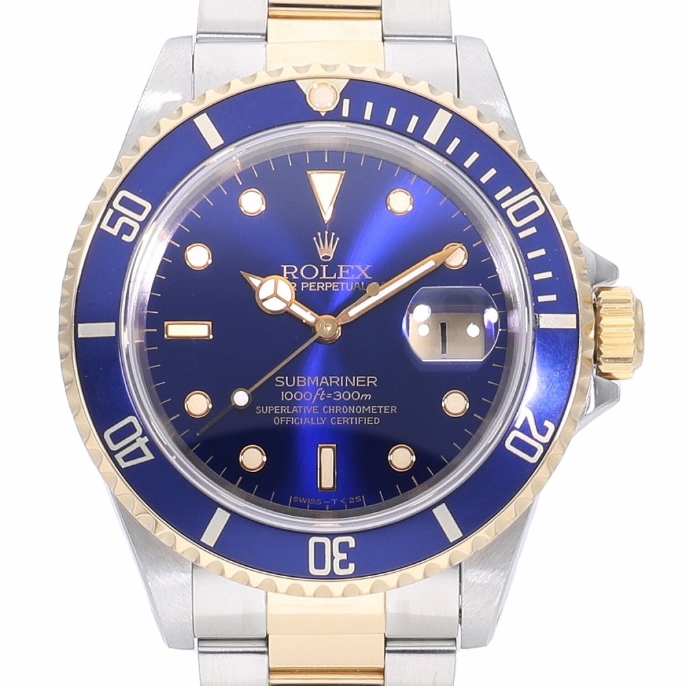 [中古]ロレックス サブマリーナー デイト バイオレット パープル 16613 メンズ