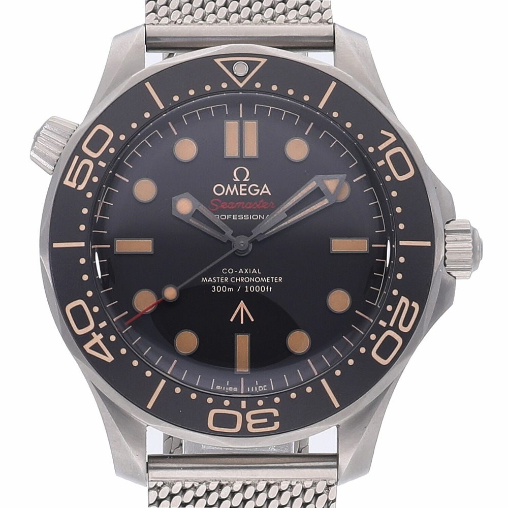 [未使用]オメガ シーマスター ダイバー 300m コーアクシャル マスタークロノメーター 007エディション 210.90.42.20.01.001 メンズ