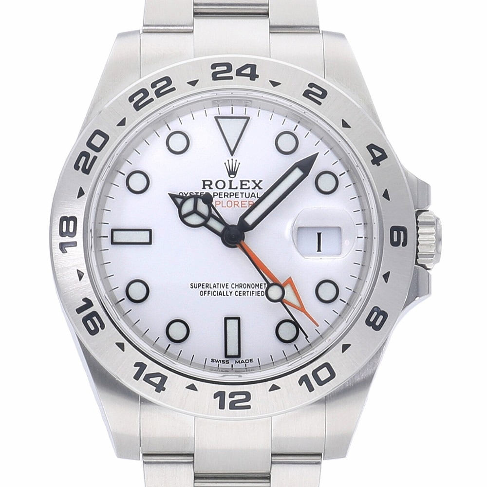 [未使用]ロレックス エクスプローラーⅡ 216570 メンズ