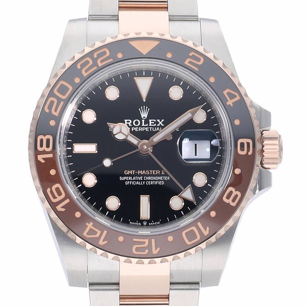 [未使用]ロレックス GMTマスター II 126711CHNR メンズ