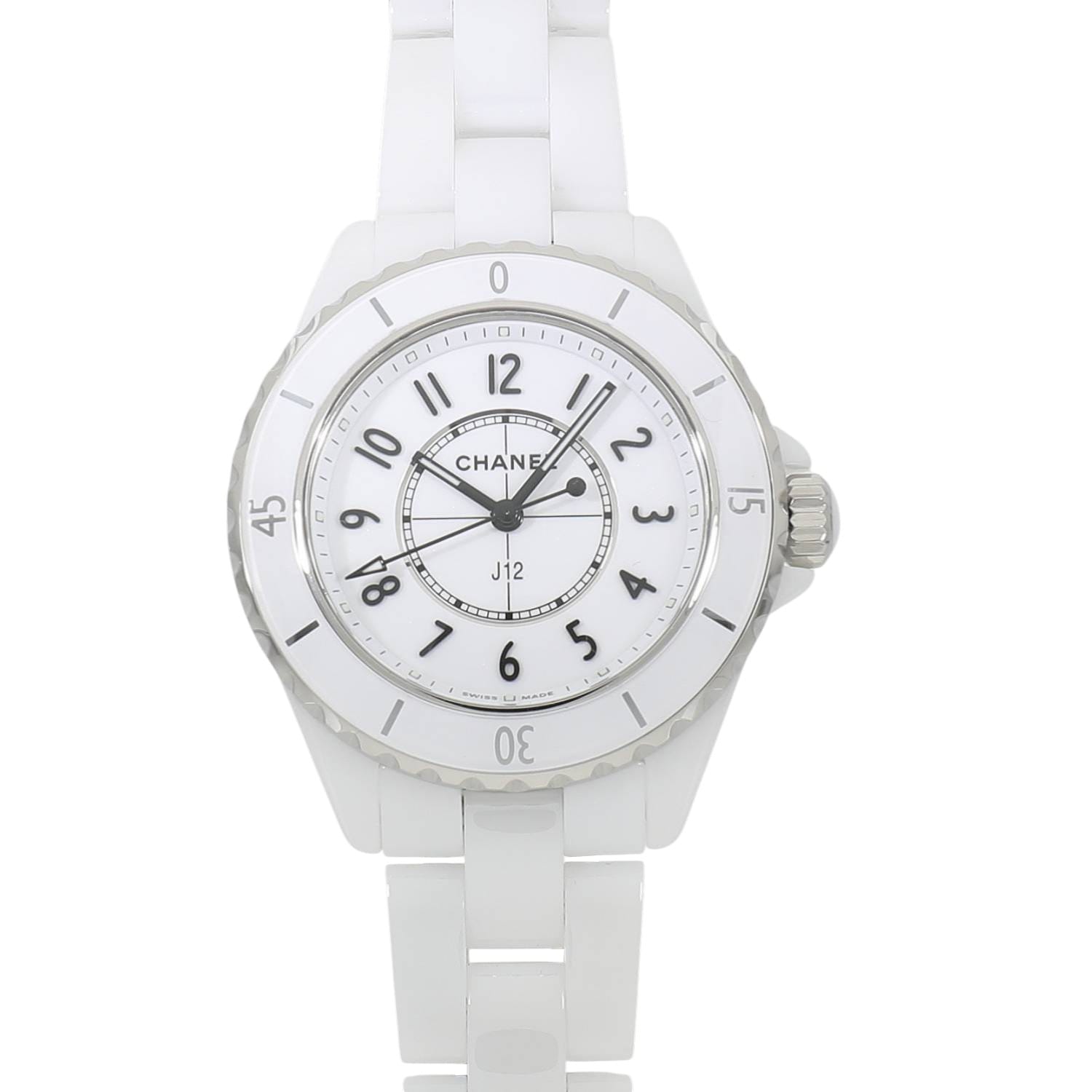 [新品]シャネル J12 H5698 ホワイト レディース