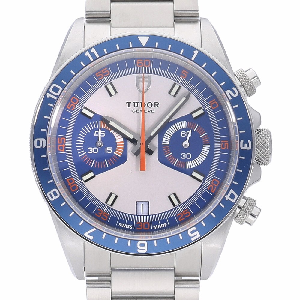 [新品]チューダー ヘリテージ クロノグラフ ブルー M70330B-0004 メンズ