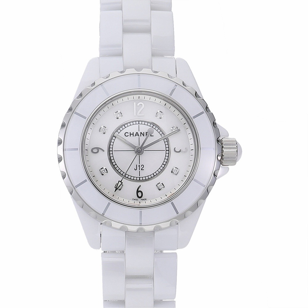 [新品]シャネル J12 ホワイトセラミック 33MM H2422 レディース