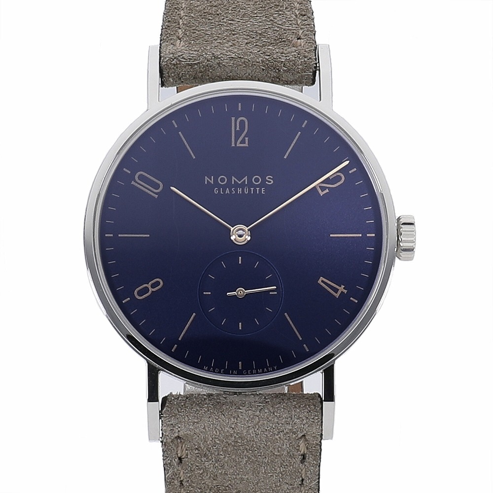 [新品]ノモス タンジェント 35 ミッドナイトブルー TN1A1BL2 / 133 メンズ