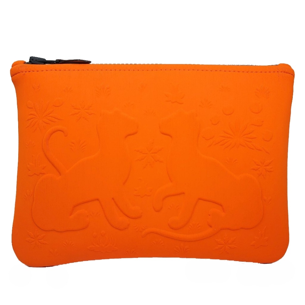 [新品]エルメス トゥルース フラット ネオバンPM レオパード オレンジ