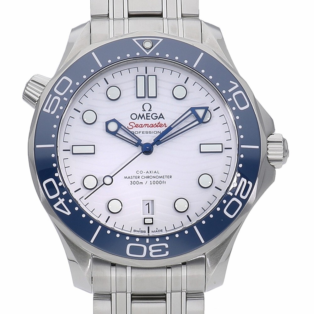 [未使用]オメガ シーマスター 300m コーアクシャル マスタークロノメーター 東京2020オリンピック 記念モデル 522.30.42.20.04.001 メンズ