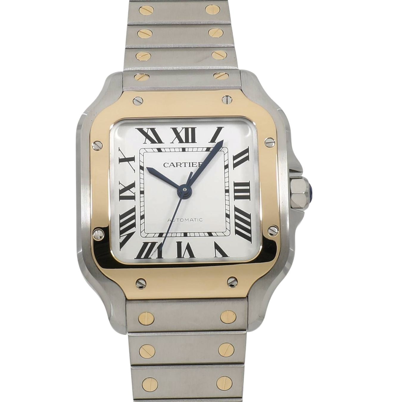 [新品]カルティエ サントス ドゥ カルティエ ウォッチ MM W2SA0016 シルバー ユニセックス