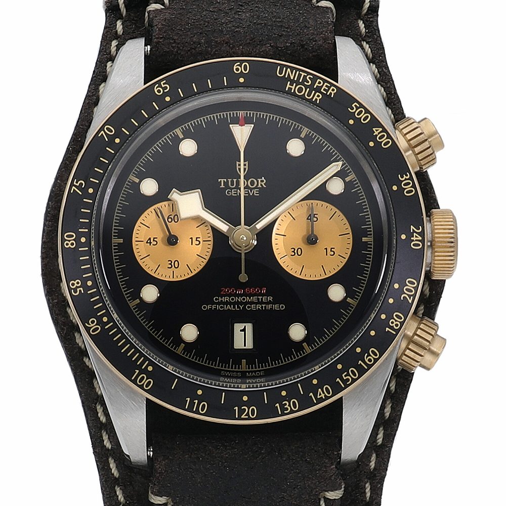 [中古]チューダー ブラックベイ クロノグラフ S&G M79363N-0002 メンズ