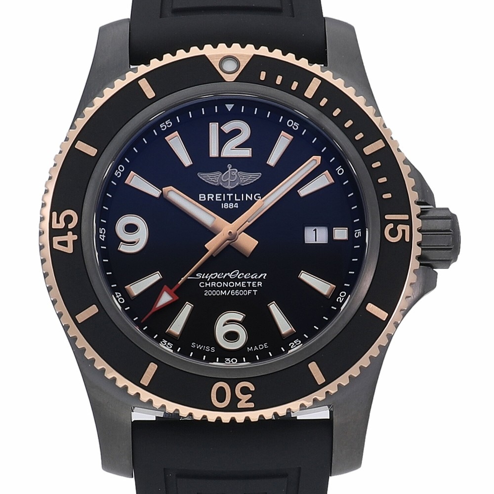 [新品]ブライトリング スーパーオーシャン オートマチック 46 ブラックスチール U17368221B1S1 メンズ