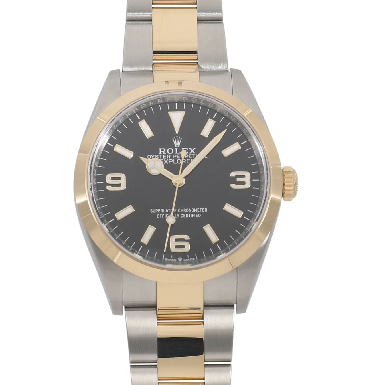 [新品]ロレックス エクスプローラー 36 124273 ブラック メンズ