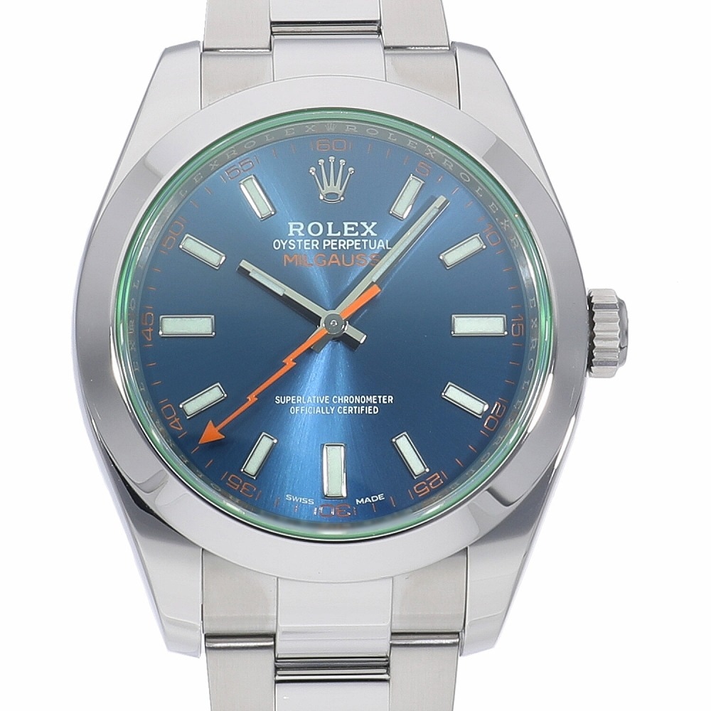[中古]ロレックス ミルガウス Zブルー 116400GV メンズ
