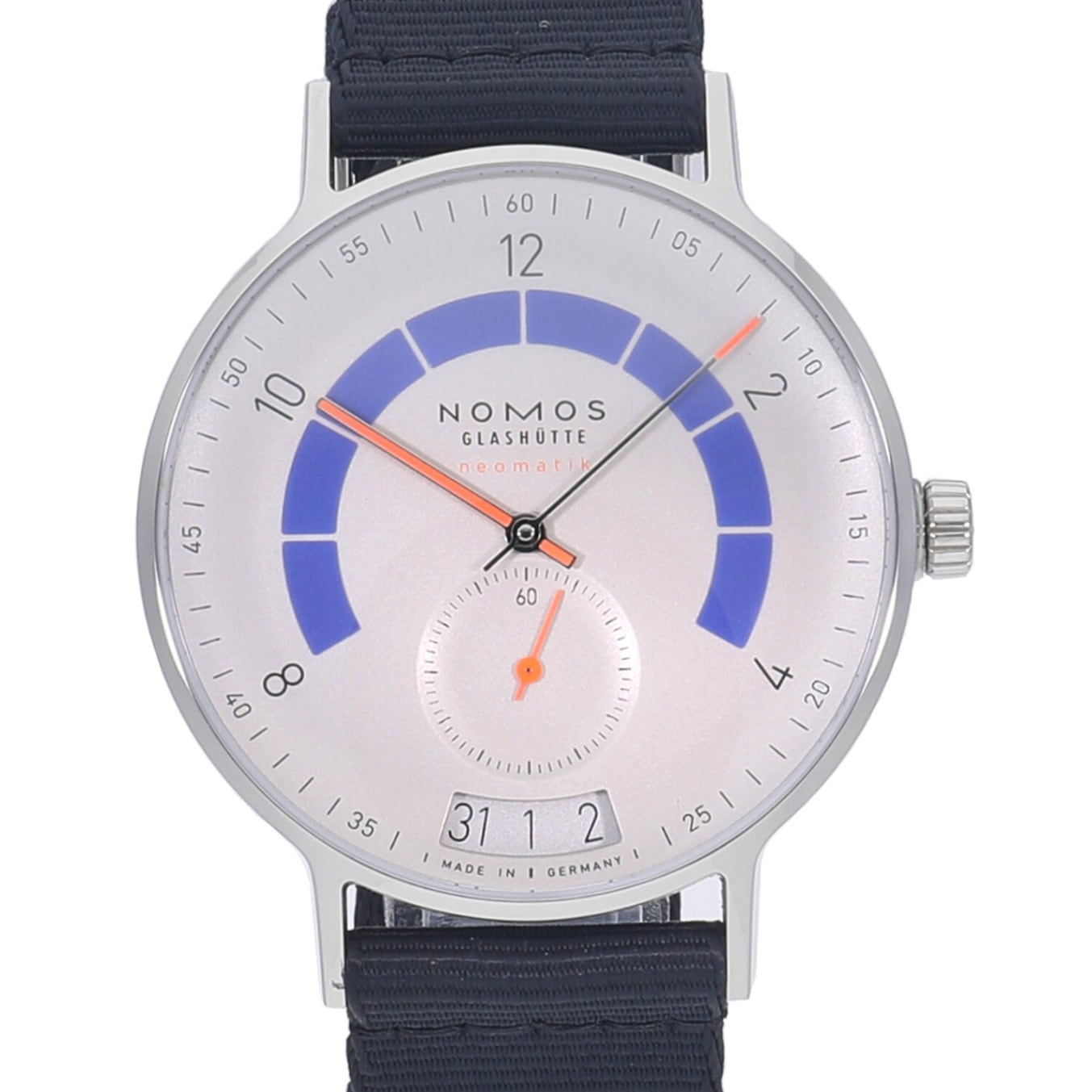 [新品]ノモス アウトバーン ネオマティック 41 デイト スポーツグレー AB161011SG2 / 1303 メンズ