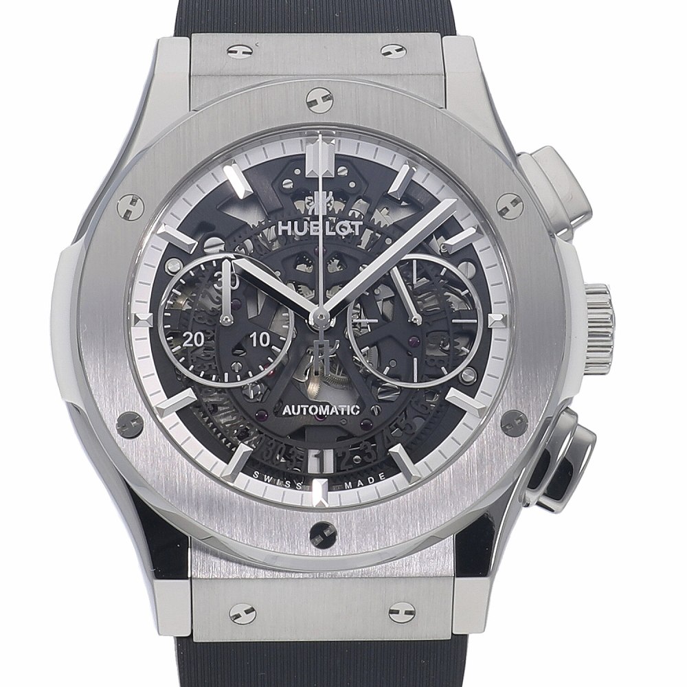 [中古]ウブロ クラシックフュージョン アエロフュージョン オールホワイト 日本限定モデル 525.NE.0127.LR メンズ