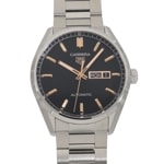 [新品]タグホイヤー カレラ キャリバー5 デイデイト WBN2013.BA0640 ブラック メンズ