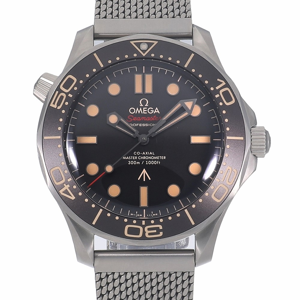 [中古]オメガ シーマスター ダイバー 300m コーアクシャル マスタークロノメーター 007エディション 210.90.42.20.01.001 メンズ