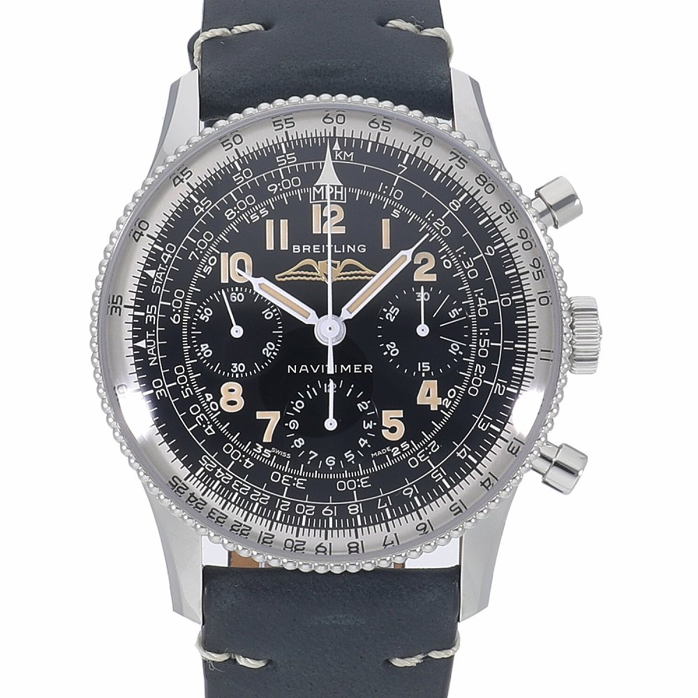 [中古]ブライトリング ナビタイマー Ref.806 1959 リ・エディション 世界限定1959本 ブラック AB09B-1DAA / AB0910371B1X1 メンズ