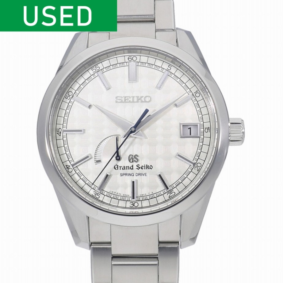 [中古]セイコー グランドセイコー スプリングドライブ キャリバー9R 10周年記念 1500本限定 シルバー SBGA111 / 9R65-0BP0 メンズ