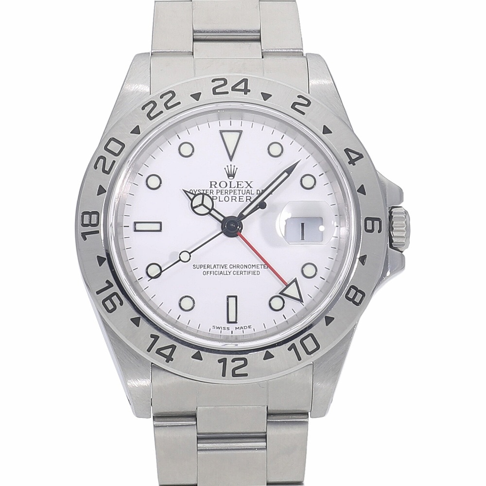 [中古]ロレックス エクスプローラーII ホワイト 16570 A番（1999年） メンズ