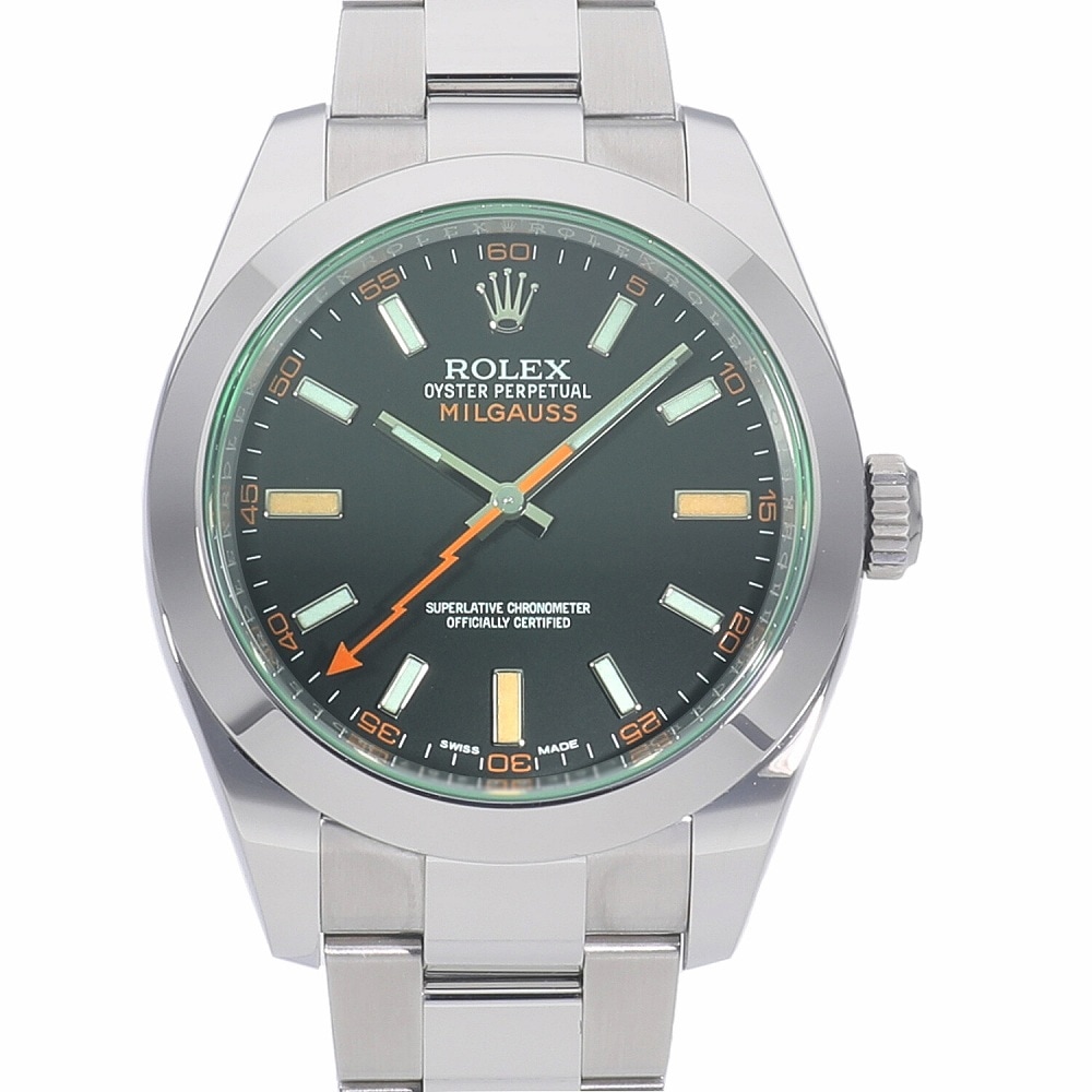 [中古]ロレックス ミルガウス ブラック 116400GV ランダム（2010年～） メンズ