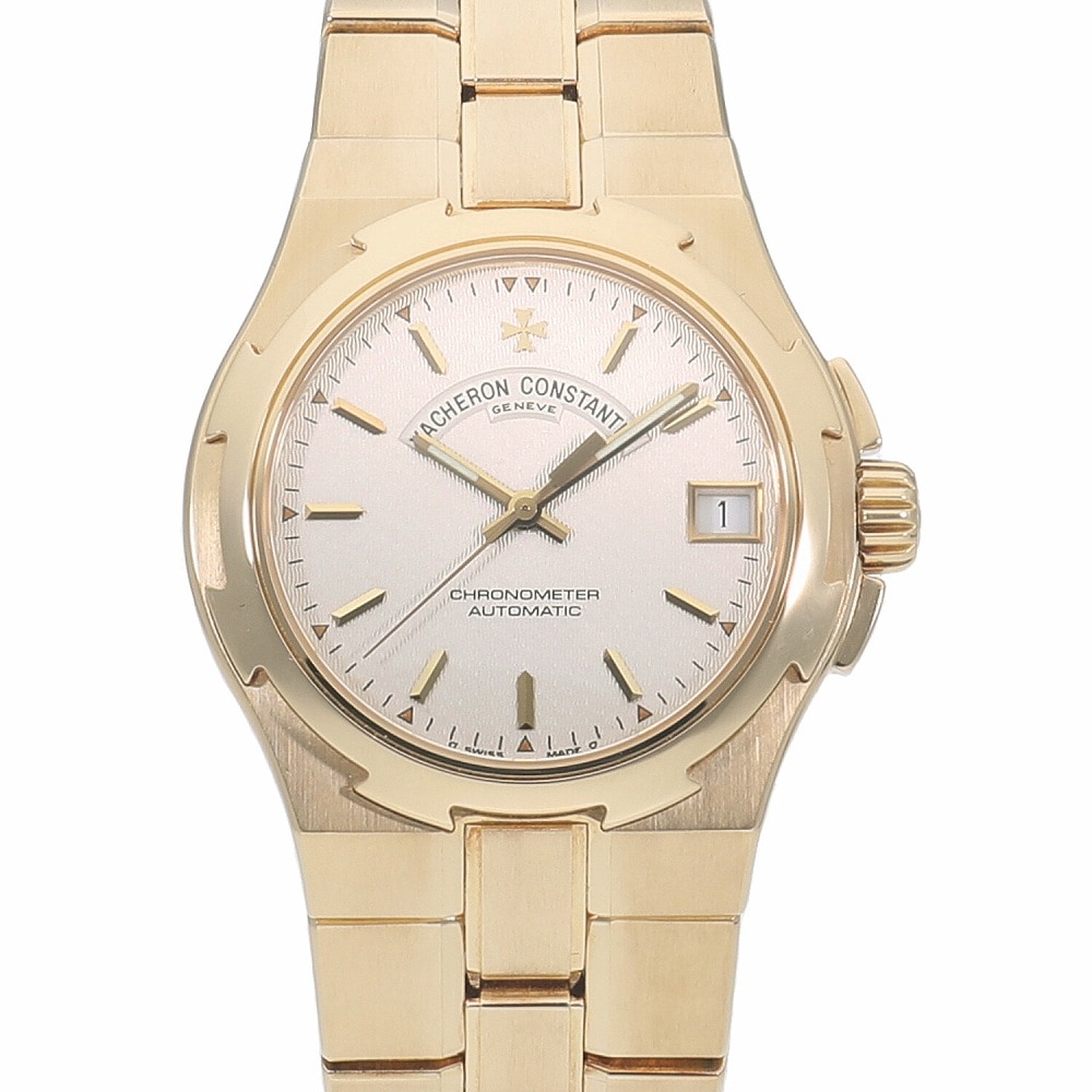 [中古]ヴァシュロンコンスタンタン オーヴァーシーズ ミディアム アイボリー 42050/423J-8480 メンズ