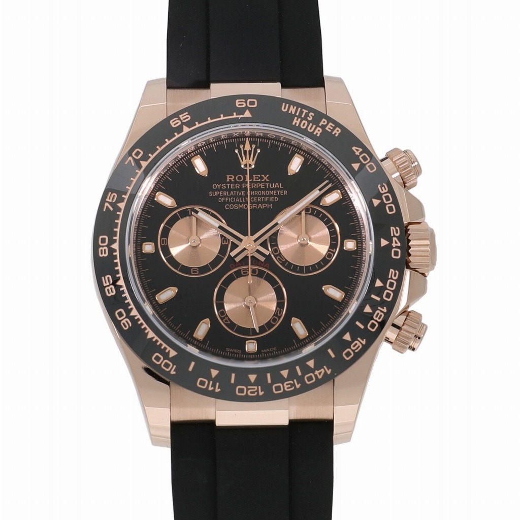 [新品]ロレックス コスモグラフ デイトナ ブラック×ピンク 116515LN メンズ