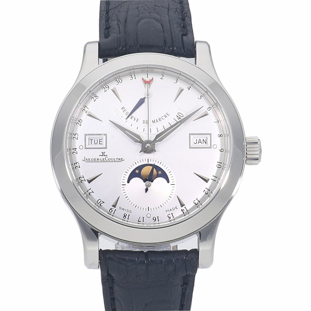 [中古]ジャガールクルト マスターカレンダー ムーンフェイズ Q151842A / 147.8.41.S メンズ
