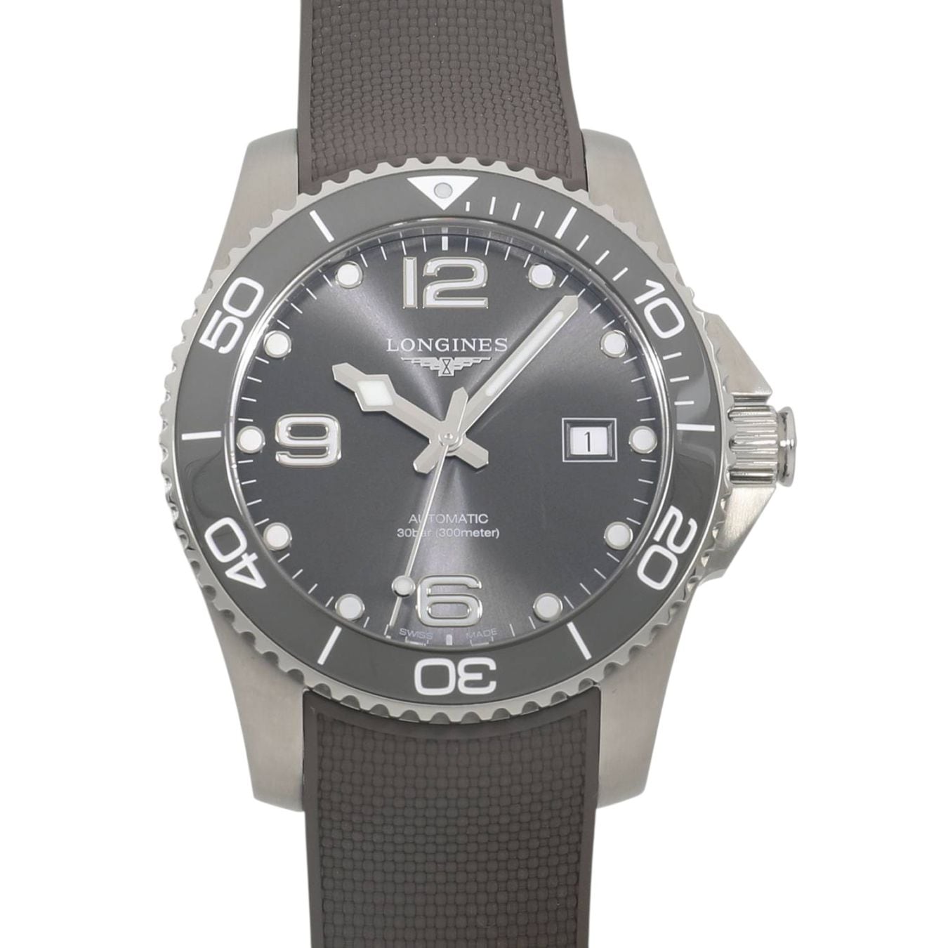 [新品]ロンジン ハイドロ コンクエスト L3.781.4.76.9 グレー メンズ