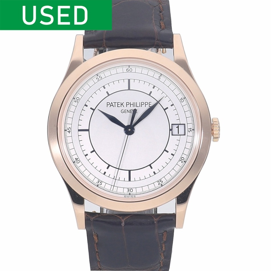 [中古]パテックフィリップ カラトラバ シルバー 5296R-001 メンズ