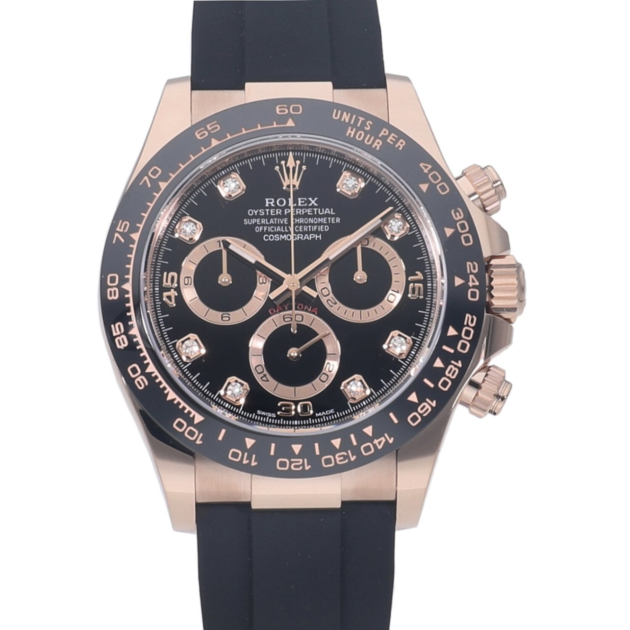 R4252 | [未使用]ロレックス コスモグラフ デイトナ ブラック*8Pダイヤ 116515LNG メンズ | 中野のブランド時計販売 ...