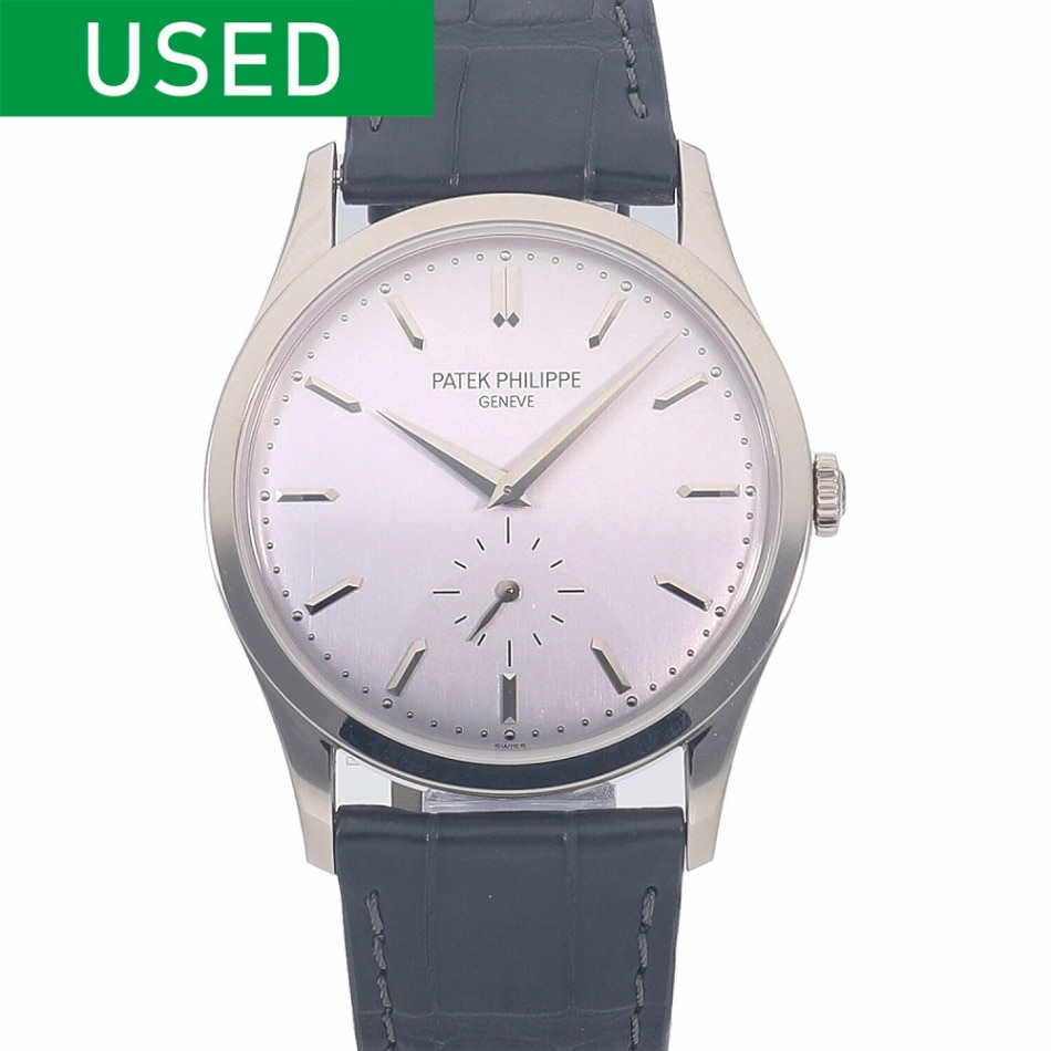 [中古]パテックフィリップ カラトラバ シルバー 5196G-001 メンズ