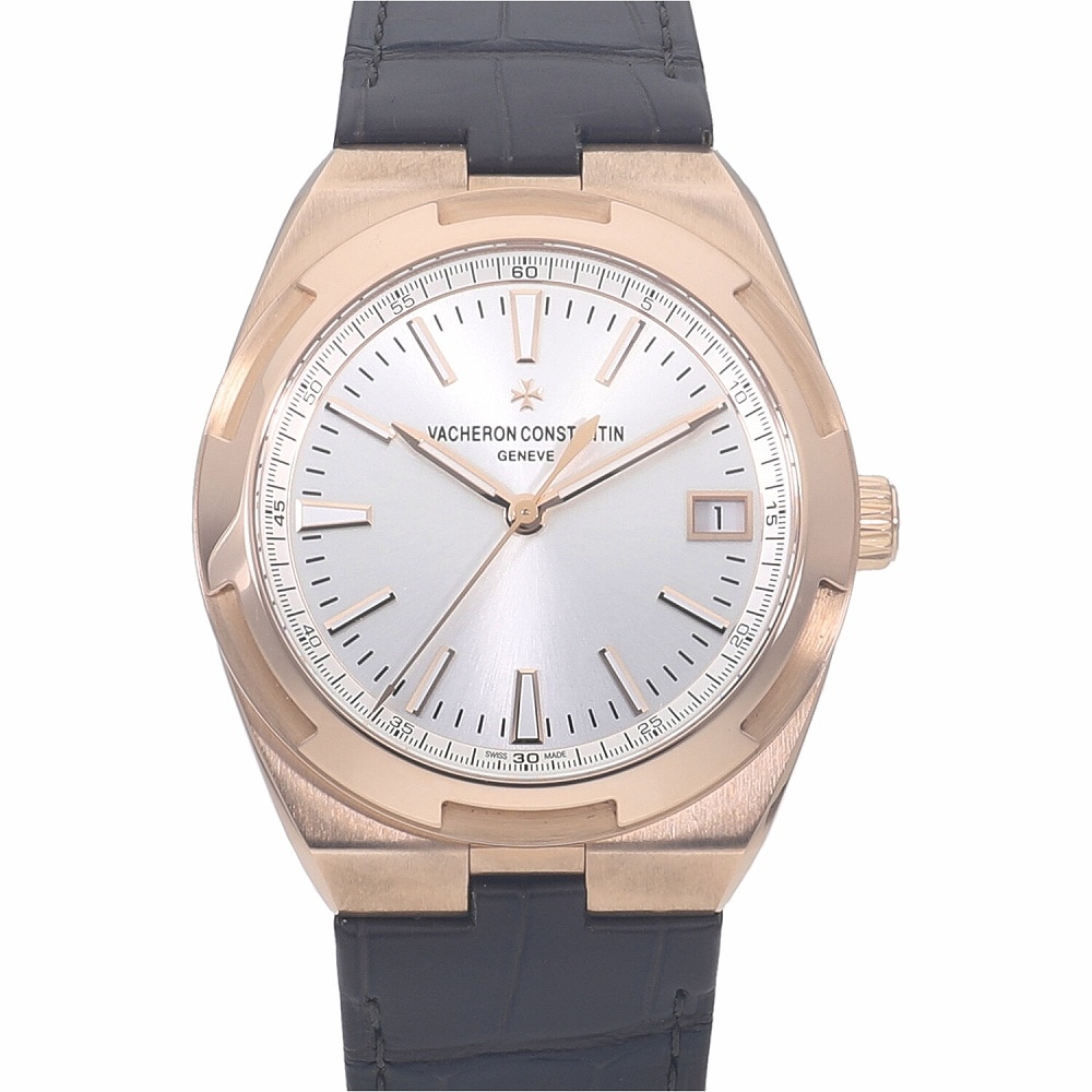 [中古]ヴァシュロンコンスタンタン オーヴァーシーズ オートマティック シルバー 4500V/000R-B127 メンズ