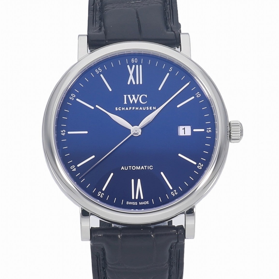 [未使用]IWC ポートフィノ オートマティック 150イヤーズ 世界限定2000本 ブルー IW356518 メンズ